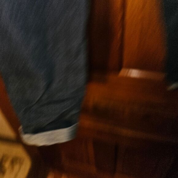 Old Navy The Sweetheart Cuffed Skinny Straight Jeans Women’s Size 0 Dark Wash - Picture 7 of 8